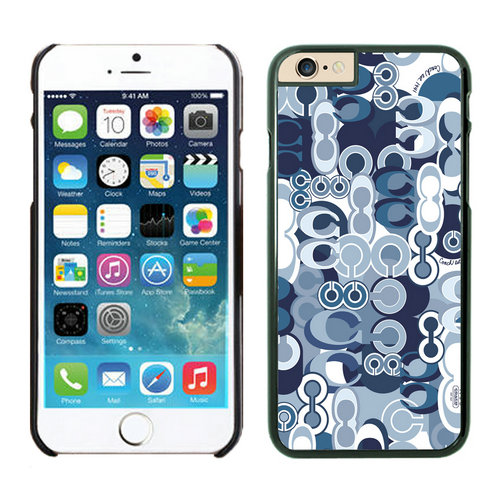 Coach Fashion C Blue iPhone 6 Cases FAP | Women